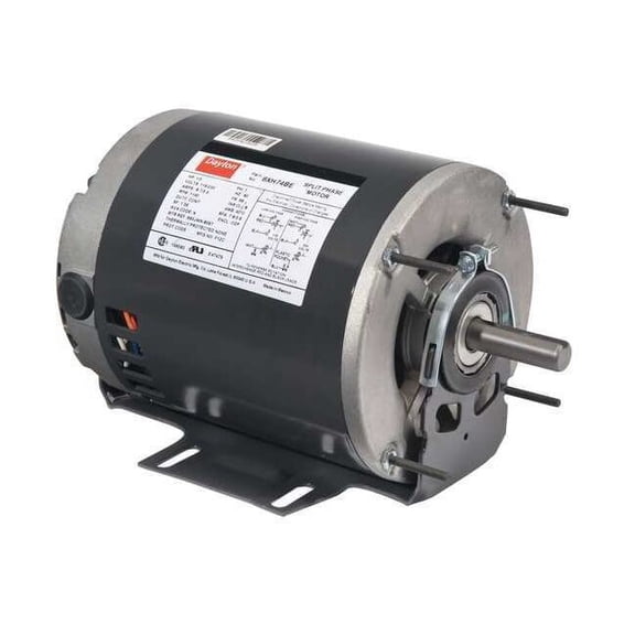 Dayton GP Mtr,Split Ph,ODP,1/6 HP,850 rpm,56 6XH80