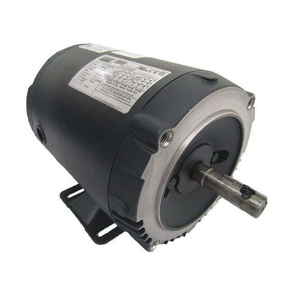 Three-Phase General Purpose Motor, 1 HP, 56HC Frame, 230/460V AC Voltage, 1760 Nameplate RPM