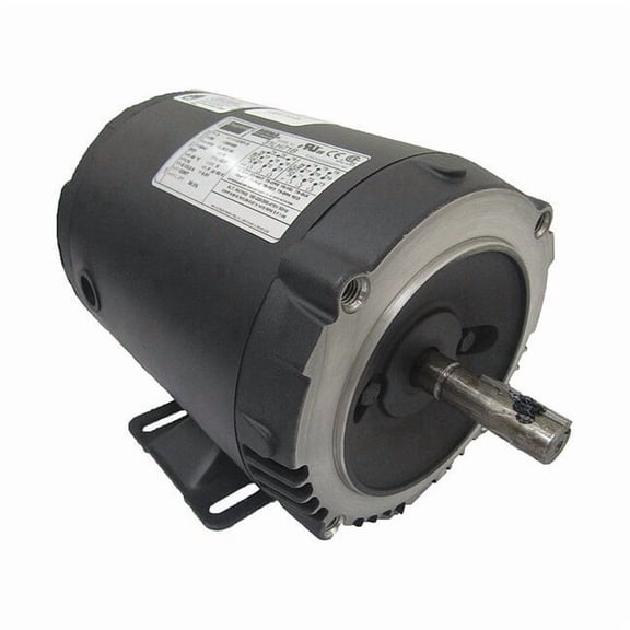 Three-Phase General Purpose Motor, 2 HP, 56HC Frame, 230/460V AC Voltage, 1740 Nameplate RPM