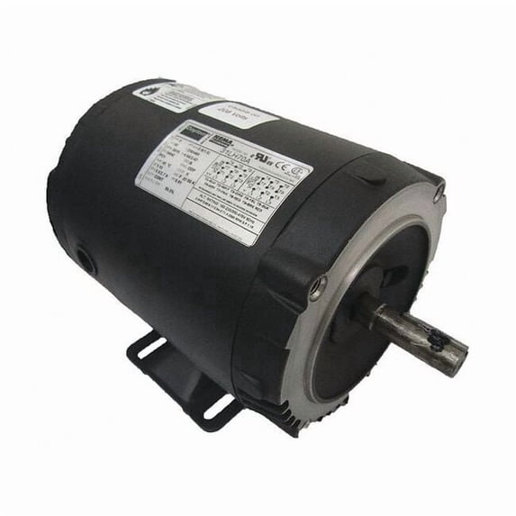 Three-Phase General Purpose Motor, 2 HP, 56HC Frame, 230/460V AC Voltage, 3510 Nameplate RPM