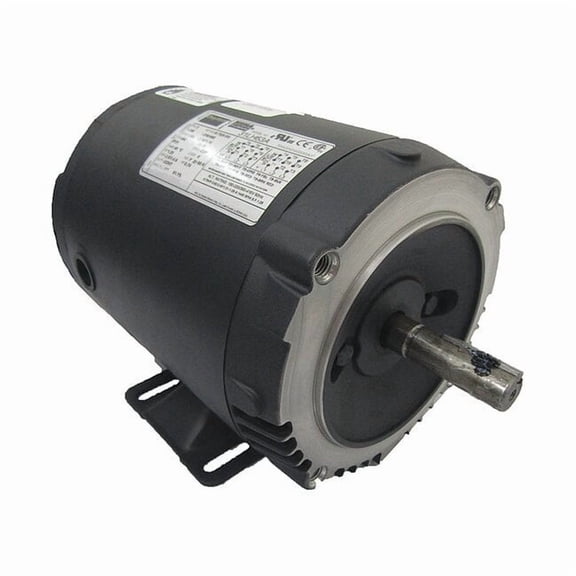 Three-Phase General Purpose Motor, 3/4 HP, 56C Frame, 230/460V AC Voltage, 1760 Nameplate RPM