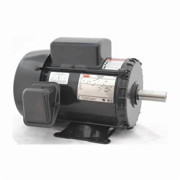 Capacitor-Start/Run General Purpose Motor, 3 hp HP, 115/230V AC Voltage, 182T Frame 6K145