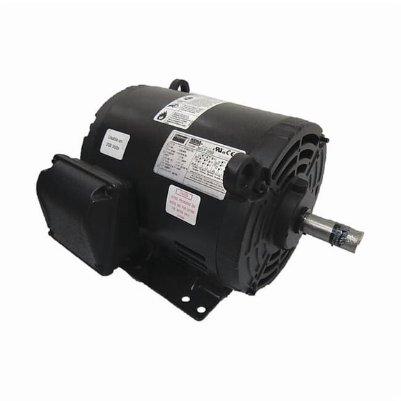 Three-Phase General Purpose Motor, 5 HP, 182/4T Frame, 230/460V AC Voltage, 1760 Nameplate RPM
