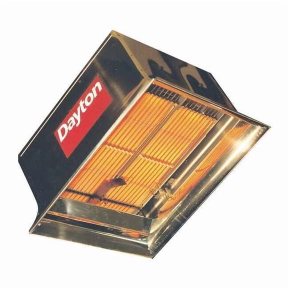 Gas Infrared Flat Panel Heater, NG, 60,000 BtuH Input, 22 1/2 in H x 19 1/8 in W 5VD63