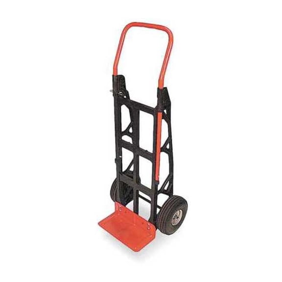 Dayton Hand Truck,600 lb.,50"x21"x18",Black 4ZJ31