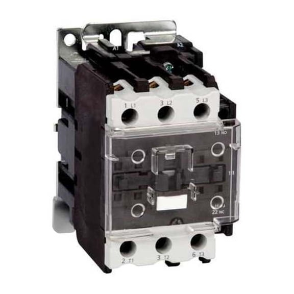 Dayton IEC Magnetic Contactor, 1NC/1NO, 120V AC, 3 P, Non-Reversing, Screw 6EAR7