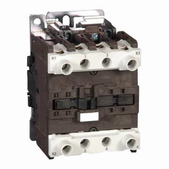 IEC Magnetic Contactor, No Auxiliary Contacts, 120V AC, 4 P, Non-Reversing, Screw 6EAY9