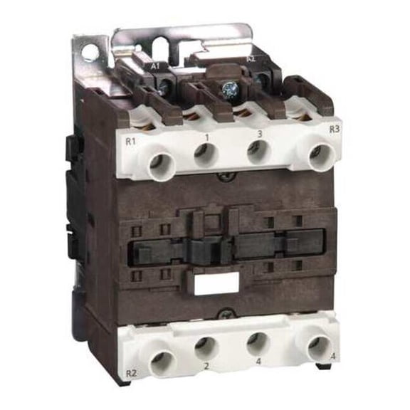 IEC Magnetic Contactor, No Auxiliary Contacts, 120V AC, 4 P, Non-Reversing, Screw 6EAY9