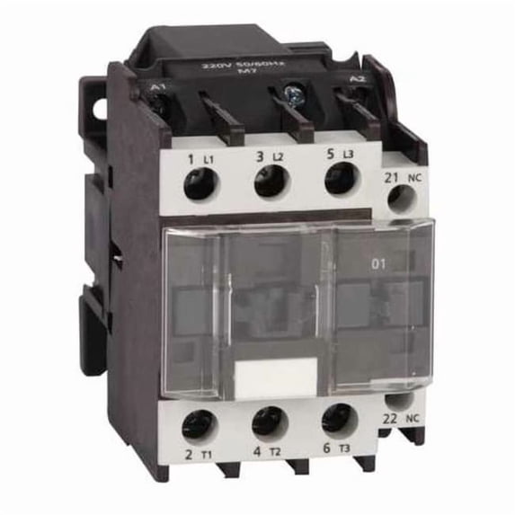 Dayton IEC Magnetic Contactor, 1NO, 240V AC, 3 P, Non-Reversing, Screw 6EAW0