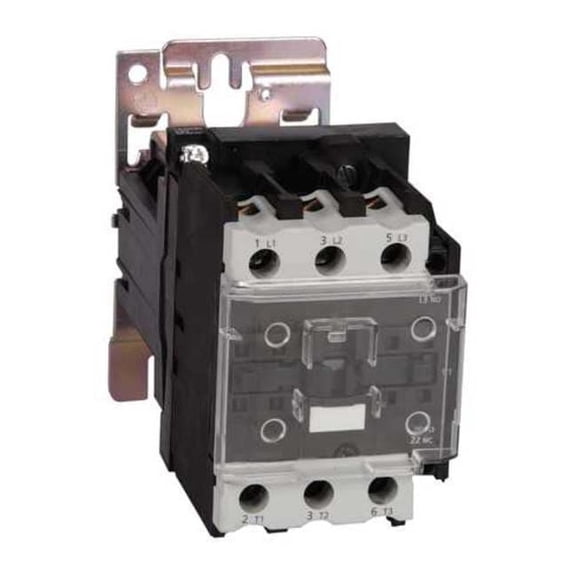 Dayton IEC Magnetic Contactor, 1NC/1NO, 24V DC, 3 P, Non-Reversing 6ECD6