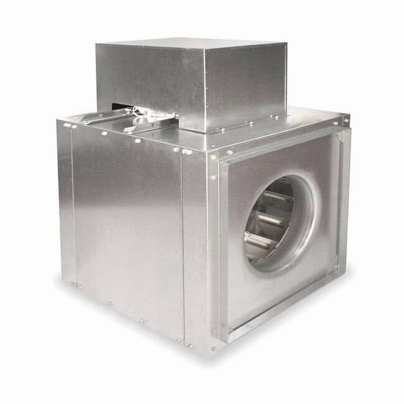 InLine Duct Blower,11 In,Less Drive Pkg 5TCL5
