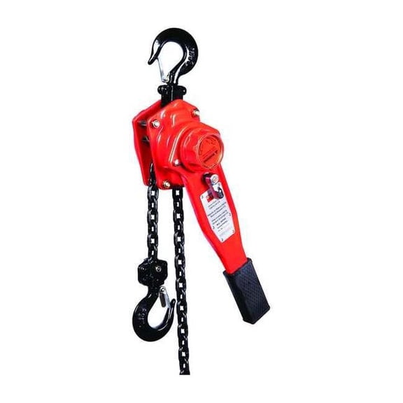 Dayton Lever Chain Hoist,1500 lb.,Lift 5 ft. 29XP45