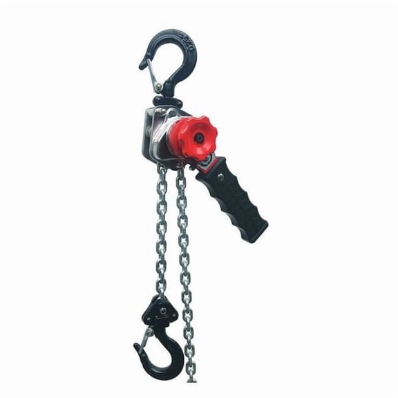 Lever Chain Hoist, 550 lb Load Capacity, 10 ft Hoist Lift, 13/16 in Hook Opening 425Z65