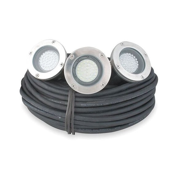Dayton Lighting System,120W,100ft Cord L,3 bulb 3CPW1