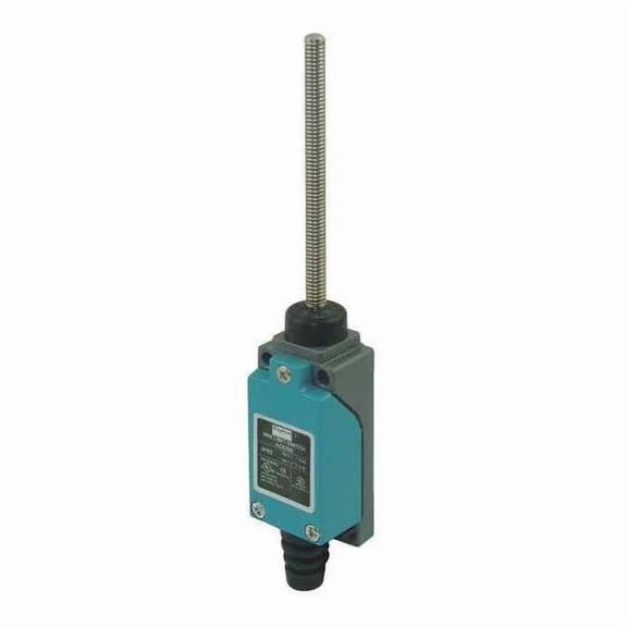 Limit Switch, Coil Spring, Wobble Stick, SPDT, 10A at 250V AC, Actuator Location: Top 12T962