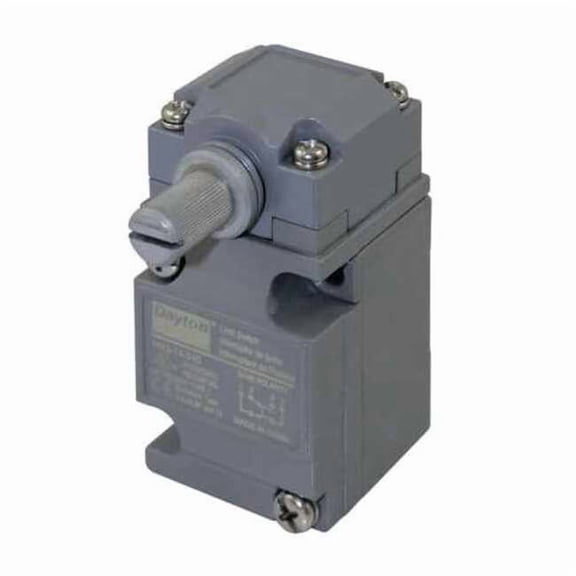 Heavy Duty Limit Switch, No Lever, Rotary, SPDT, 10A at 600V AC, Actuator Location: Side