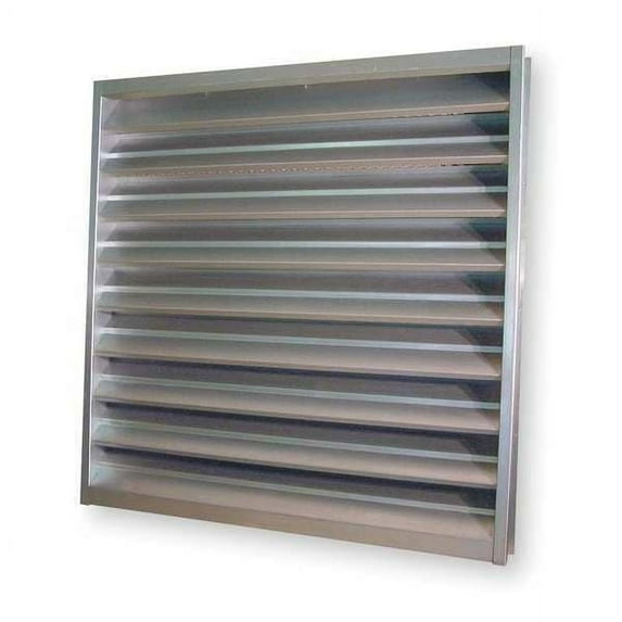 Dayton Louver,Wall Opening 36x48In,Galvannealed 4FZG9