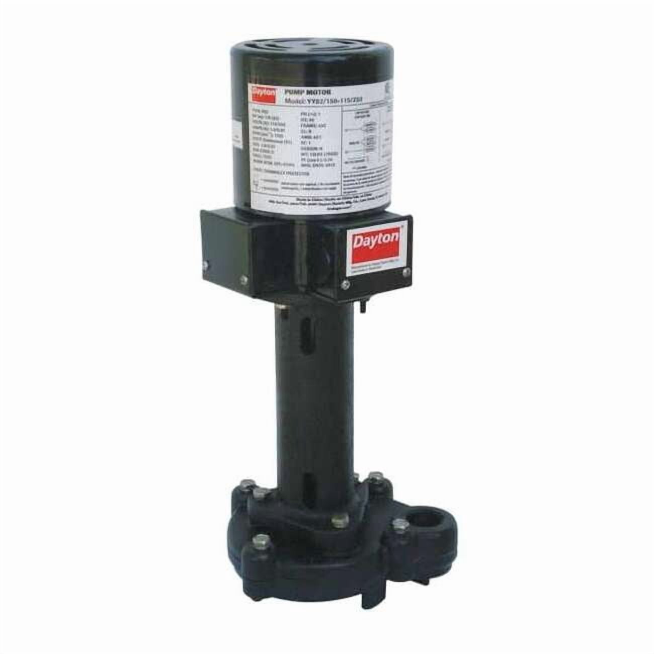 Dayton Pump, Coolant, 1/8HP, 115/230V, 2.15/1.08Amp 4JPH3 - Walmart.com
