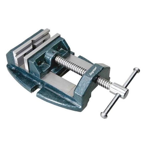 Dayton 5" Machine Vise with Fixed Base 31LZ69