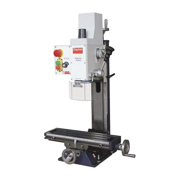 Dayton Mill/Drill Machine,5/8 Motor HP,60 Hz 53UH19