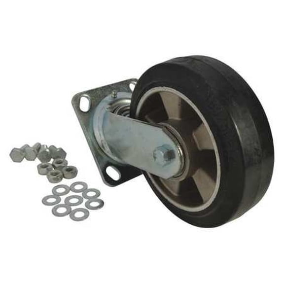 Dayton Mold-On Rubber, Swivel Caster, 6 In - MH13X46301G