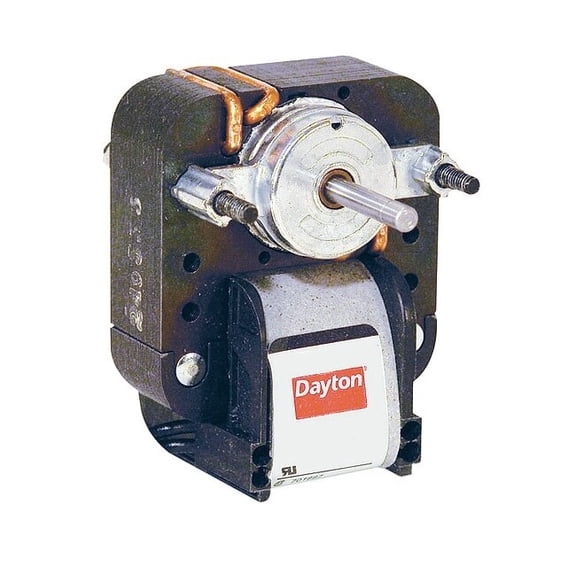 Dayton C-Frame Motor,Shaded Pole,1 In. L,Auto 4M075E