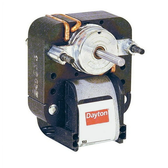 Dayton C-Frame Motor,Shaded Pole,1 In. L,Auto 4M075E