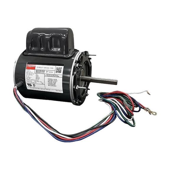 Dayton Motor,PSC,1/8 HP,1550 RPM,115V,48Y,TENV 1AGF9