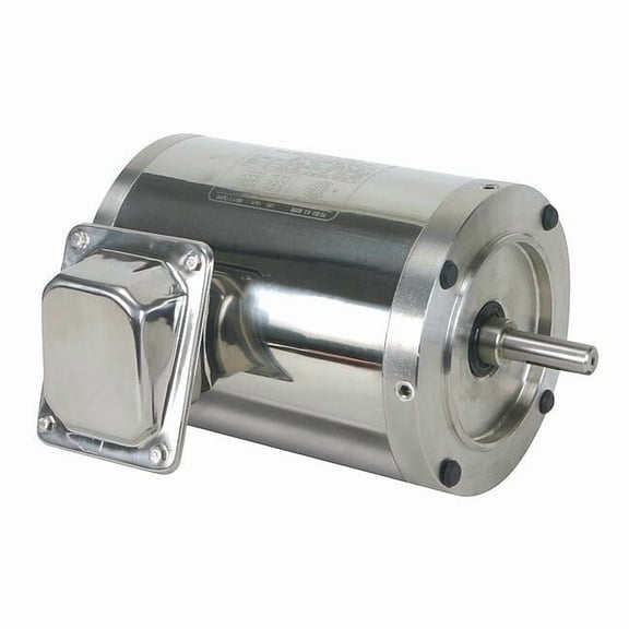 Washdown Motor,3 Ph,TENV,3/4 HP,1155 rpm 6WY54