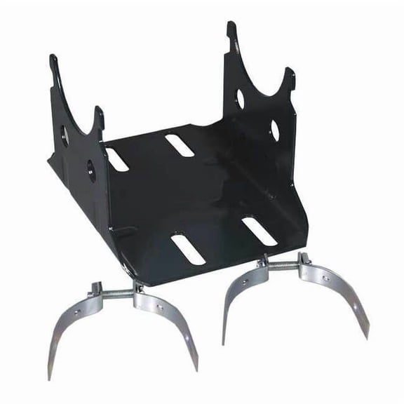 Dayton Motor Mounting Base,Gray 4 in  L 22F191