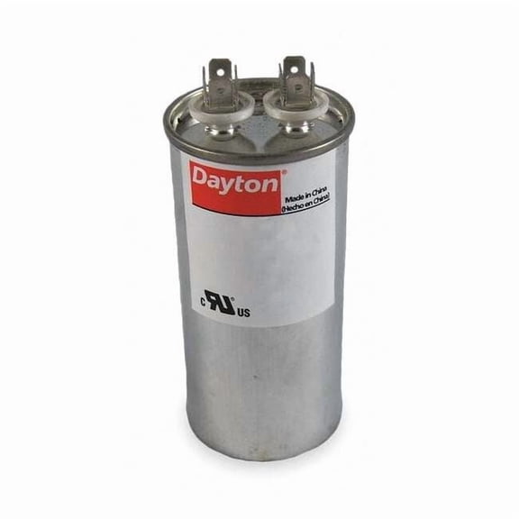 Dayton Run Capacitor,30 MFD,440V,Round 2MEH3