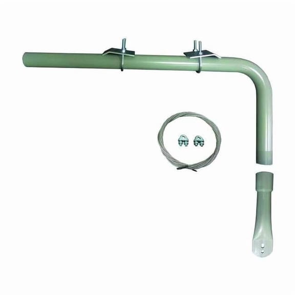 Dayton Mounting Bracket,I-Beam,Gray 1ZCP8