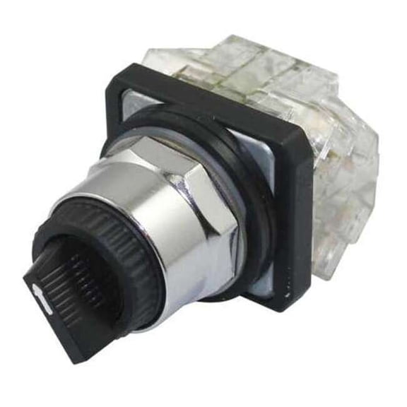 Dayton Non-Illum Selectr Swtch,30mm,2 Pos,Lever 30G298