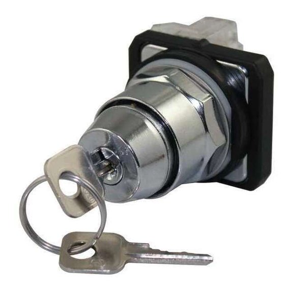 Dayton Non-Illum Selectr Swtch,Left Key Removal 30G316