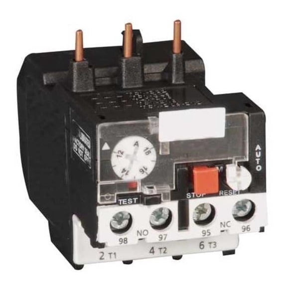 Dayton OverloadRelay, IEC, Thermal, Auto/Manual 6ECC7