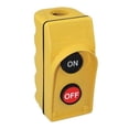 thumbnail image 1 of Dayton Pendant Station,1NO/1NC,Yellow 20C807, 1 of 1