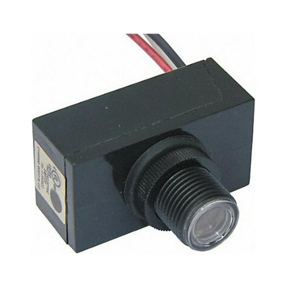 Dayton Photocontrol, 3/8 in Conduit, Black 26WA83