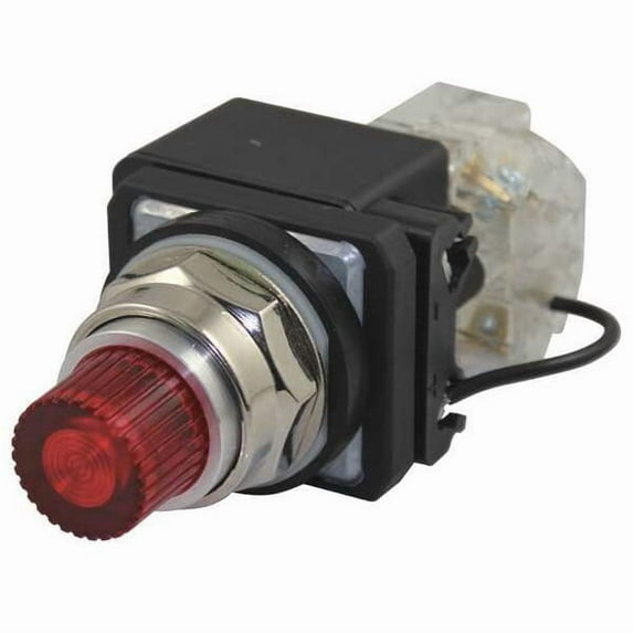 Dayton Pilot Light, Red, 30mm, LED 30G417