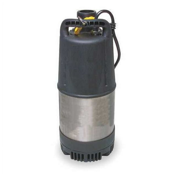 Dayton Plug-In Utility Pump, 7/10 HP, 120VAC 4LA45