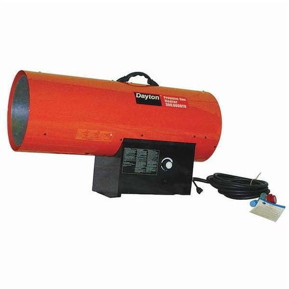 Dayton Portable Gas Torpedo HeatrLP,1800 cfm 3VE59