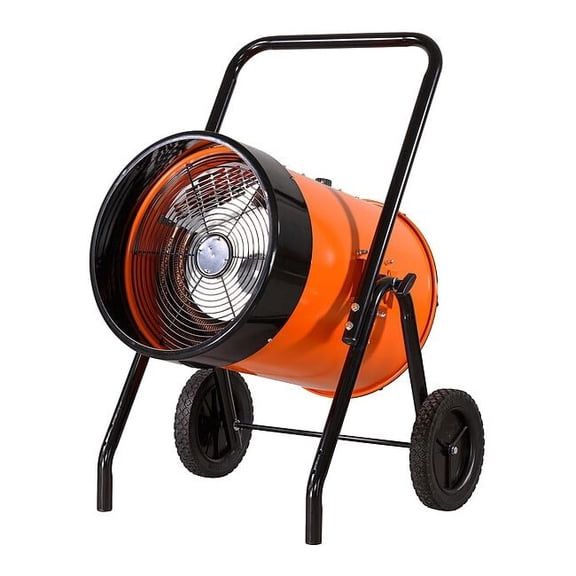 Dayton Portable Heater, 208V AC, 3 Phase 784JJ1