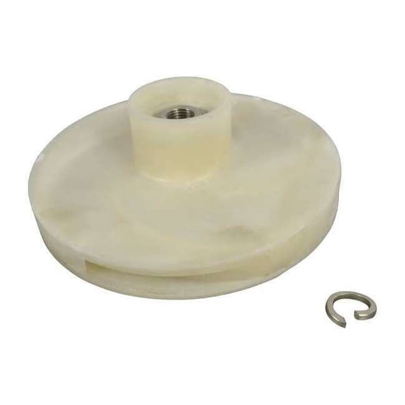 Dayton Pump Impeller,4.8 in,PP,For 2YEU2; 2YEU3 PPL2216PG