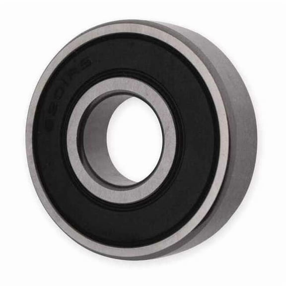 Dayton Radial Bearing,DBL Seal,0.1250 In. Bore 1ZGC8