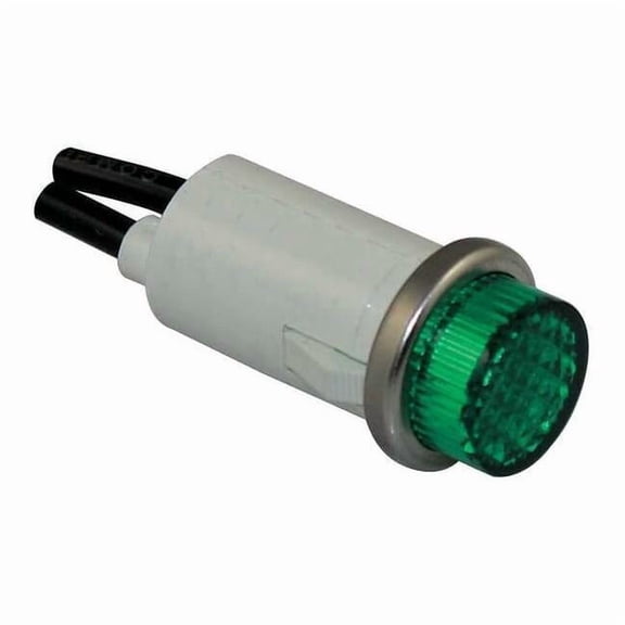 Dayton Raised Indicator Light,Green,120V 22NY50