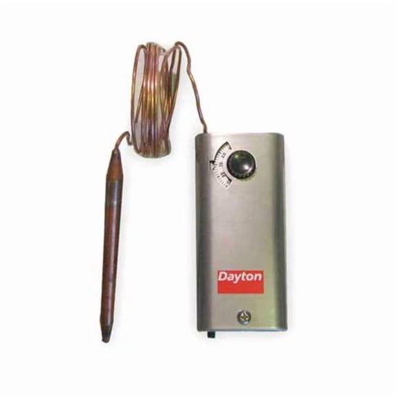 Dayton Remote-Bulb Control,H/C,5in Bulb Length 2NNT3
