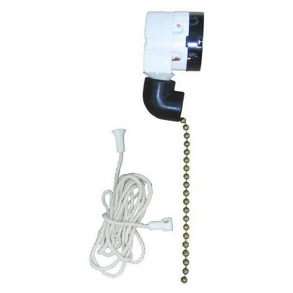 Dayton Pull Chain Switch, Off/On/On/On, SP3T 34G191