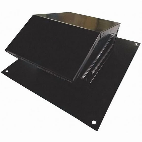 Dayton Roof Cap,4 in. Fits Duct Size,Aluminum 45PE70