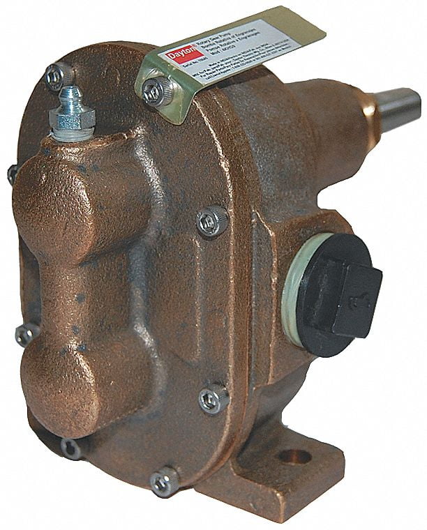 Dayton Rotary Gear Pump Head, 1/4 In., 1/4 HP 4KHG5