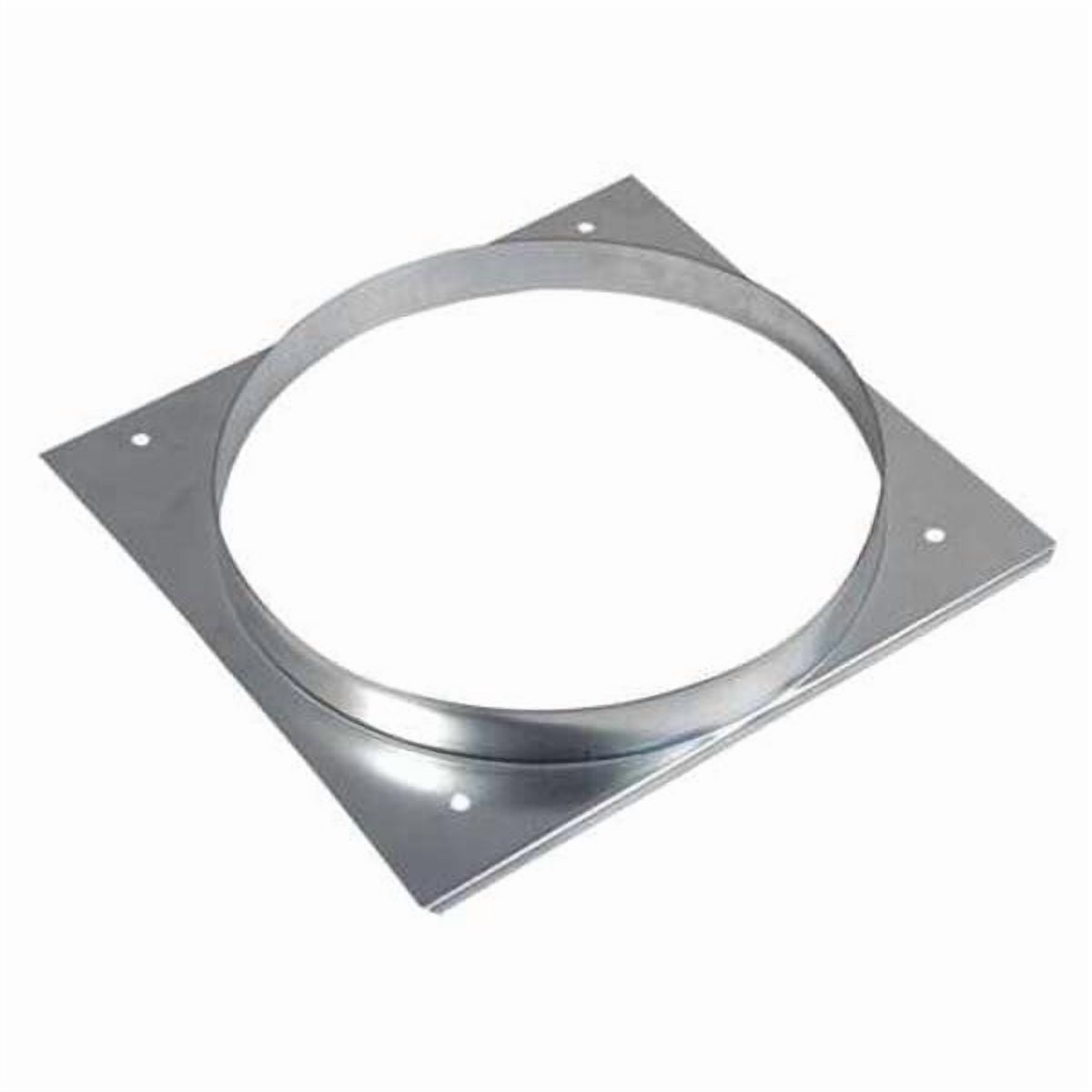 Dayton Round Duct Connector,8In,Galv Steel 6WZP3