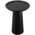thumbnail image 1 of Simpli Home Dayton 13 inch Wide Solid Mango Wood Contemporary Wooden Accent Table in Black, 1 of 7